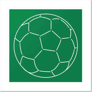 Soccer Ball Posters and Art